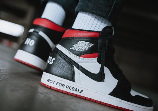 Air Jordan 1 Not For Resale Sail Black