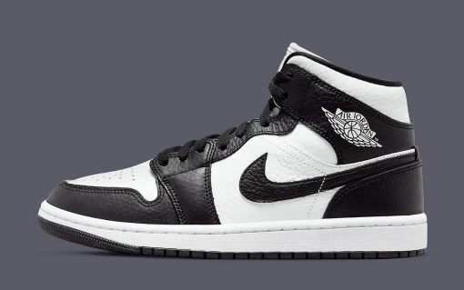 Air Jordan 1 Mid “Split” (Black/White)