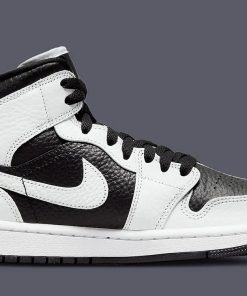 Air Jordan 1 Mid “Split” (Black/White)