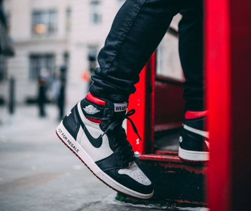 Air Jordan 1 Not For Resale Sail Black