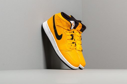 Air Jordan 1 Mid Full Bright Taxi Yellow