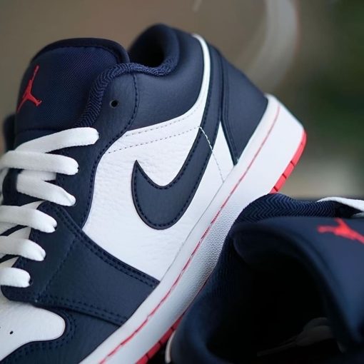 Air Jordan 1 Low Obsidian Ember Glow