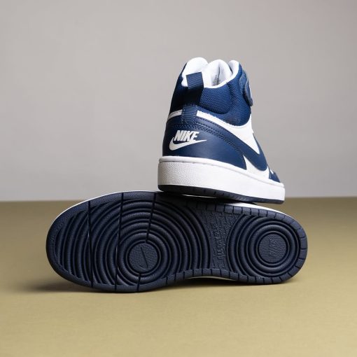 Nike Court Borough Mid 2 White Blue Void