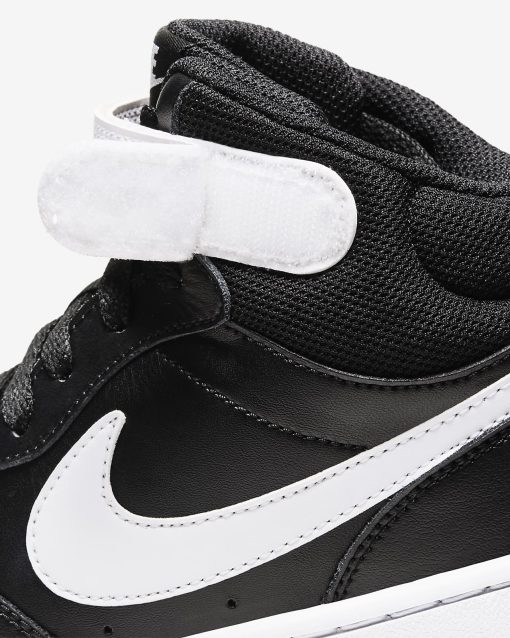 Nike Court Borough Mid 2 Black White