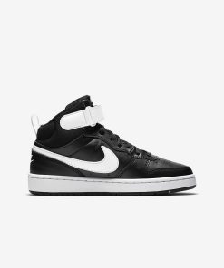 Nike Court Borough Mid 2 Black White