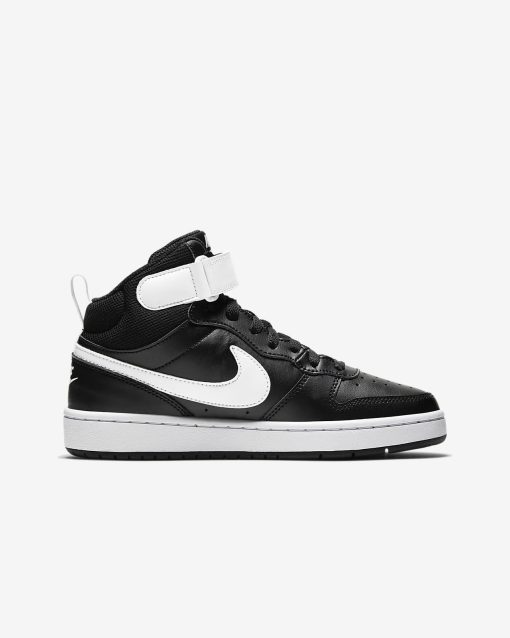 Nike Court Borough Mid 2 Black White