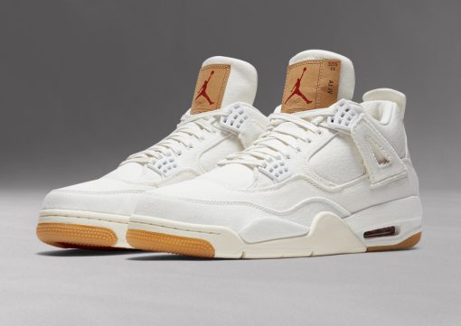 Levi’s x Jordan 4 Retro ‘White Denim’