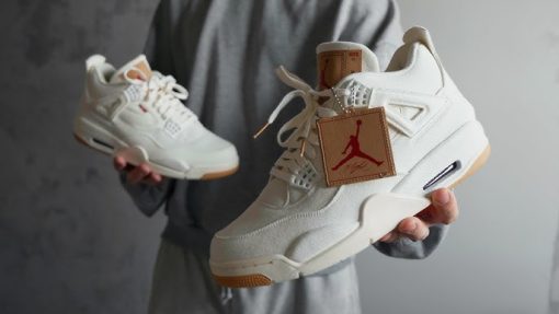 Levi’s x Jordan 4 Retro ‘White Denim’