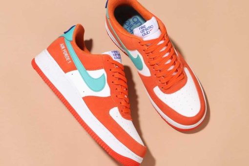 Air Force 1 ’07 LV8 ‘Athletic Club – Rush Orange Washed Teal’