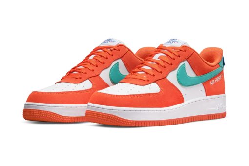 Air Force 1 ’07 LV8 ‘Athletic Club – Rush Orange Washed Teal’