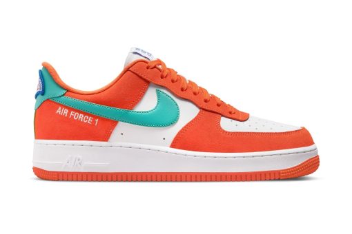 Air Force 1 ’07 LV8 ‘Athletic Club – Rush Orange Washed Teal’