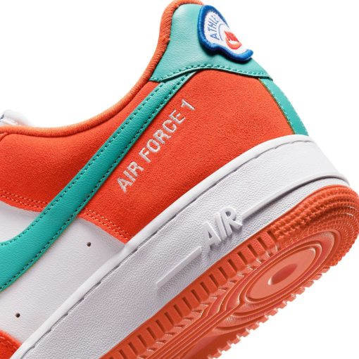 Air Force 1 ’07 LV8 ‘Athletic Club – Rush Orange Washed Teal’