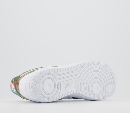 Air Force 1 LV8 2 ‘Misplaced Swooshes – White Multi’