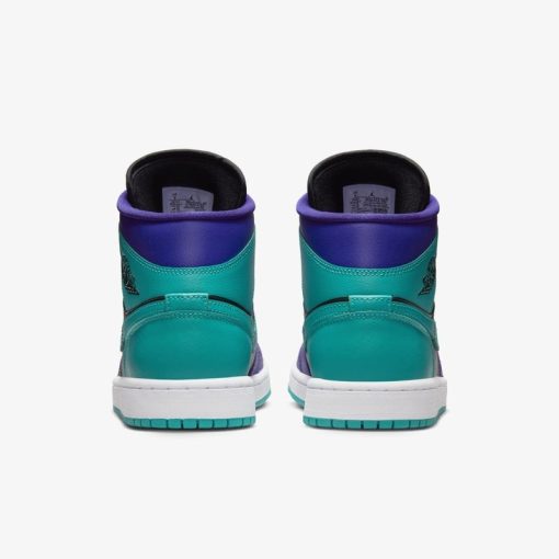 Air Jordan 1 Mid Black Grape