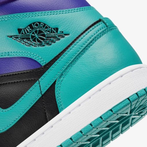 Air Jordan 1 Mid Black Grape