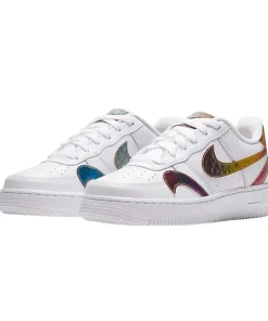 Air Force 1 LV8 2 ‘Misplaced Swooshes – White Multi’