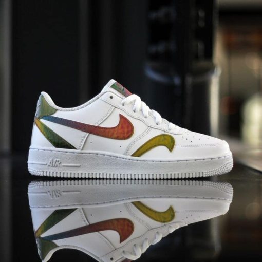 Air Force 1 LV8 2 ‘Misplaced Swooshes – White Multi’