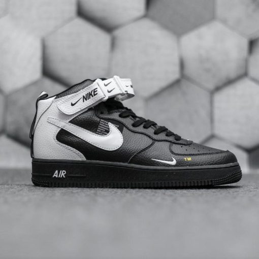 Nike Air Force 1 Mid Utility Black Grey