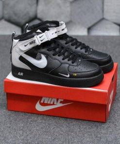 Nike Air Force 1 Mid Utility Black Grey