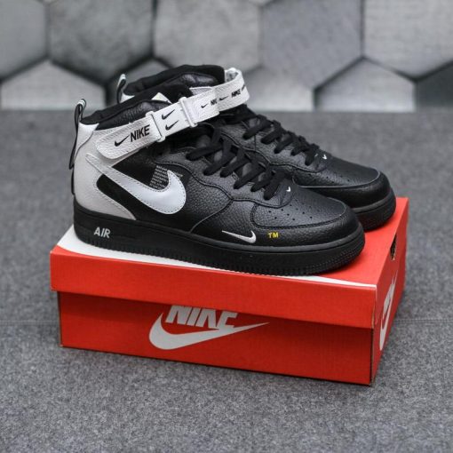 Nike Air Force 1 Mid Utility Black Grey
