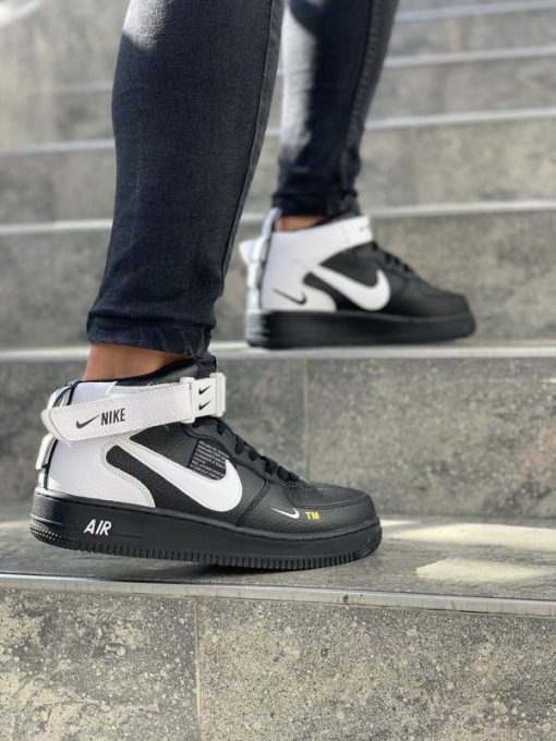 Nike Air Force 1 Mid Utility Black Grey