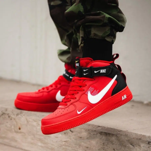 Air Force 1 Mid LV8 Utility University Red