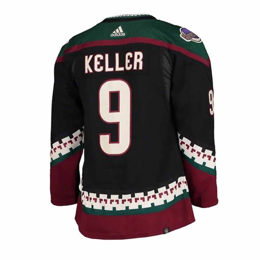Clayton Keller Black Arizona Coyotes Home Authentic Pro Player Jersey